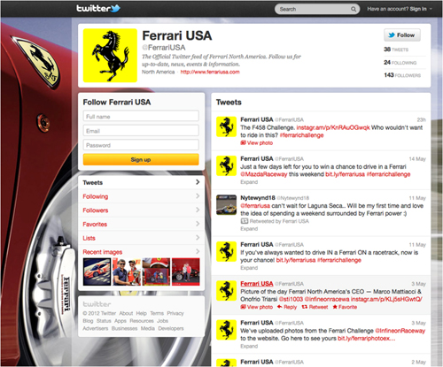 Ferrari 458 challenge, GLOBAL POINT N&Y, digital-кампания