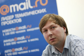 Глава Mail.ru Group Дмитрий Гришин, фото Михаила Фомичева, РИА Новости