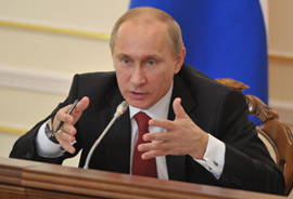 Владимир Путин, фото Алексея Никольского, РИА Новости