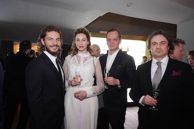 Николай Муравьев, MEDIA WISE; Евгения Дубовская, Александр Папков и Денис Максимов, MEDIA DIRECTION GROUP