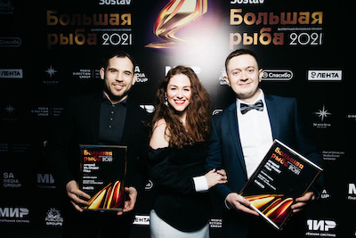 Андрей Сущик, SA MEDIA GROUP; Анна Левицкая, RUPORT; Алексей Белоусов, DELIVERY CLUB