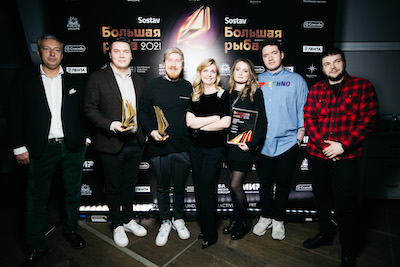 Глеб Сахрай, PRT; Станислав Фурсов, S7 Airlines; Дмитрий Тютьков, TUTKOVBUDKOV; Элеанора Романова, Мария Кочеткова и Алексей Краснов, S7 AIRLINES; Дмитрий Завиша, СПАСИБО ОТ СБЕРБАНКА