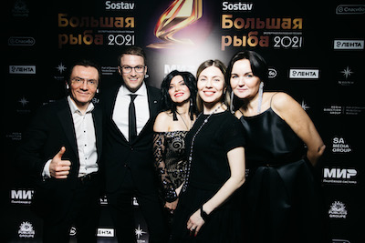 Александр Гагиев, Сберзвук; Роман Носов, МТС; Виктория Инкелес, SOSTAV; Елена Резникова, POST MEDIA; Елена Сычёва, ЛЕНТА