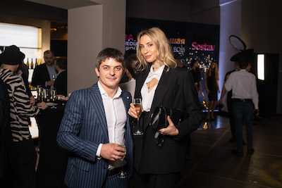 Димитрис Ваяс, PHD MEDIS RUSSIA и Евгения Дубовская MEDIA DIRECTION GROUP