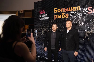 Андрей Сущик, SA MEDIA GROUP и Сергей Стрелкин, OOHDesk