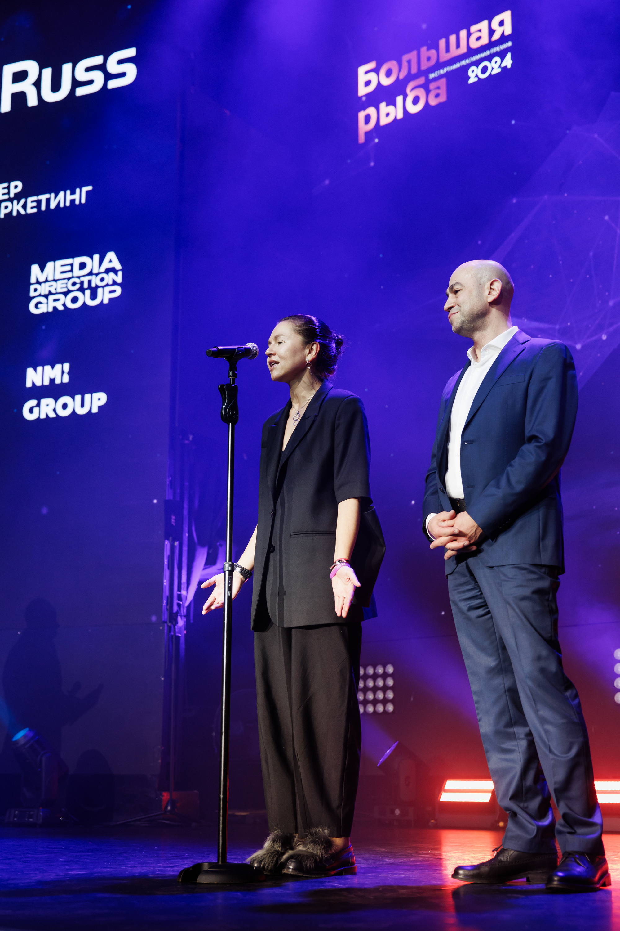 Мария Колосова, GROUP4MEDIA; Игорь Кирикчи, BBDO GROUP RUSSIA