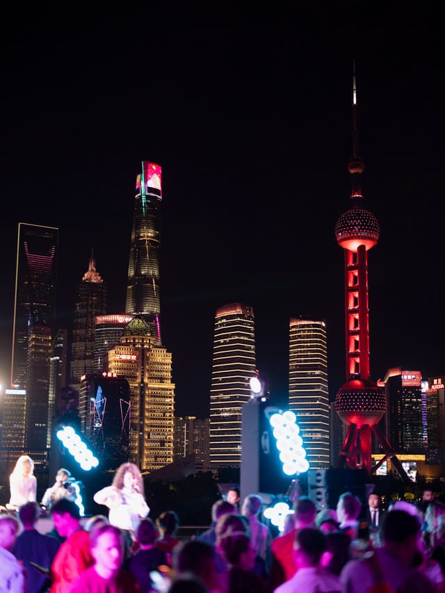 Третий ужин в W Shanghai The Bund