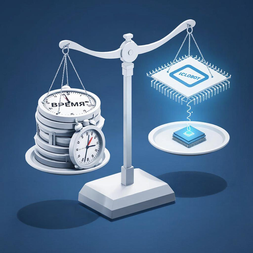 iClobot экономит огромное количество времени.