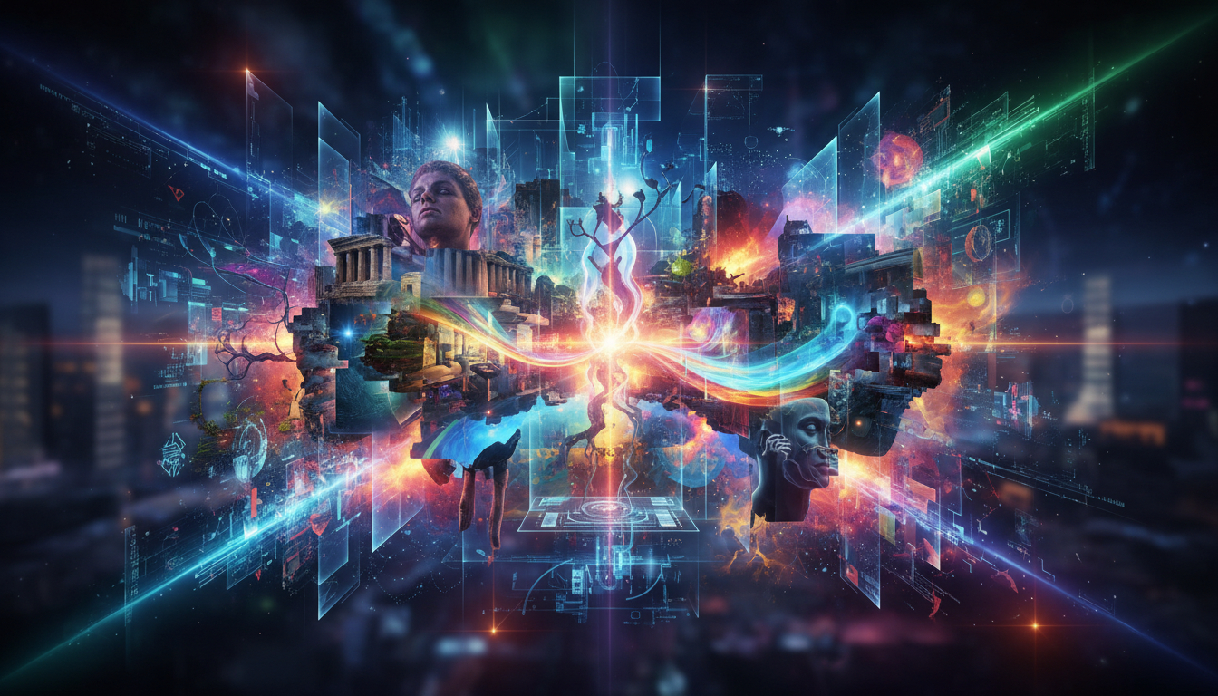 ИИ для объединения фото