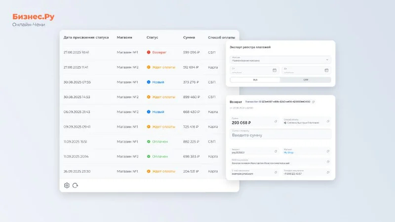 Изображение с сайта Бизнес.Ру Онлайн-Чеки