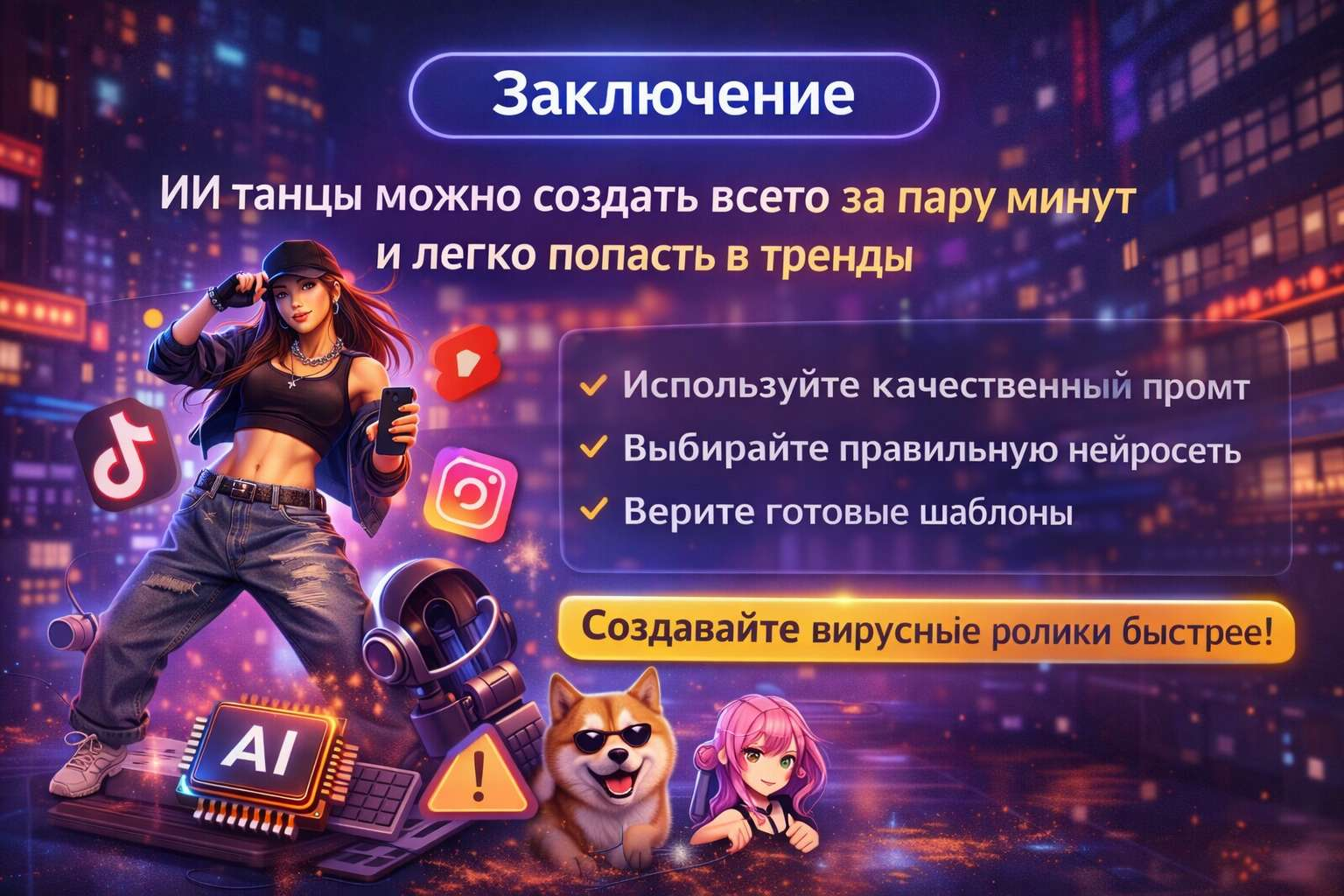 Генерируйте прямо сейчас!