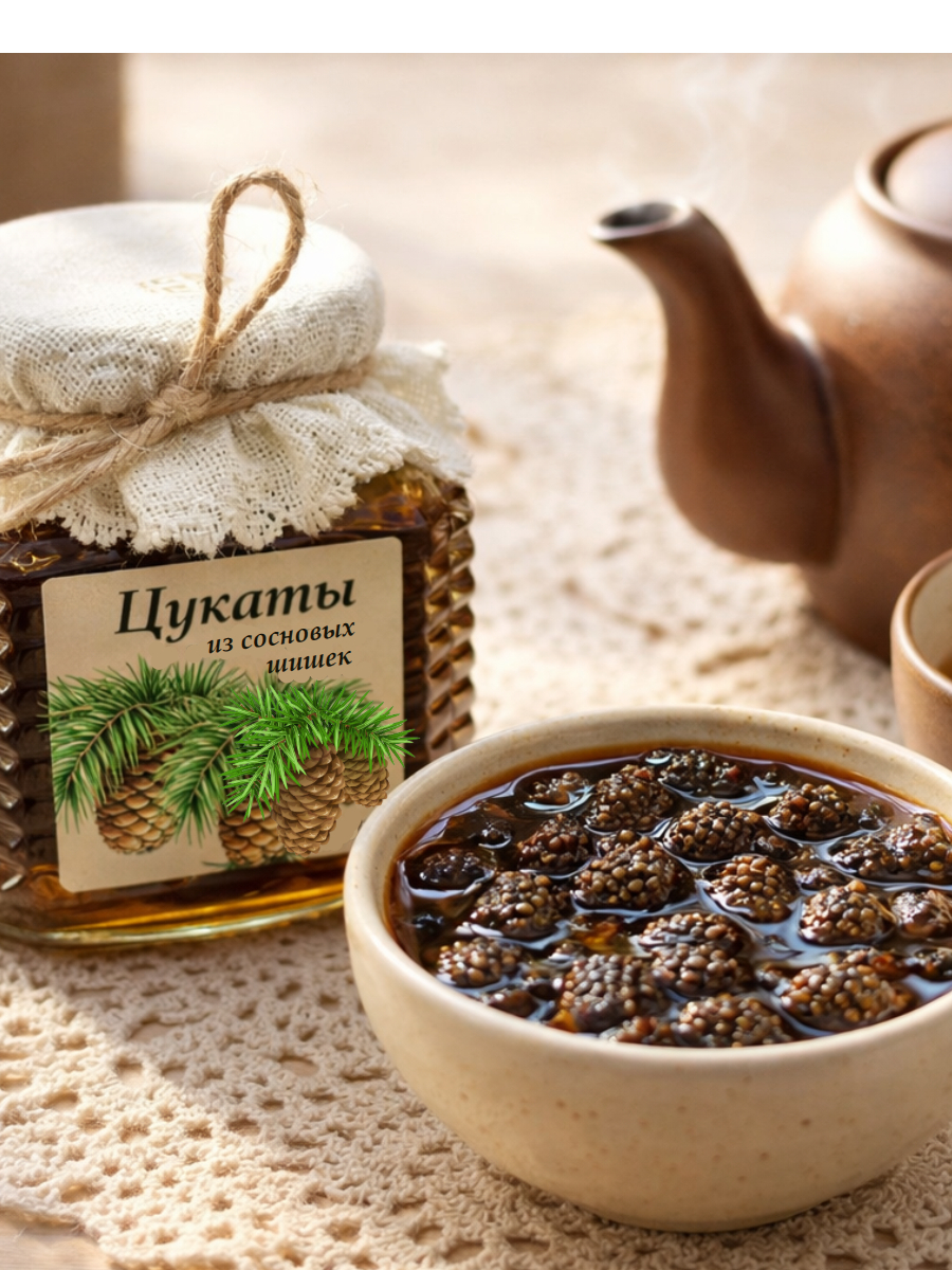 Варенье из сосновых шишек