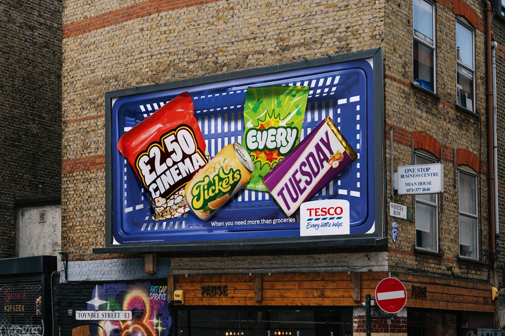 Tesco запускает новую кампанию: «Вам что-нибудь нужно из Tesco?»