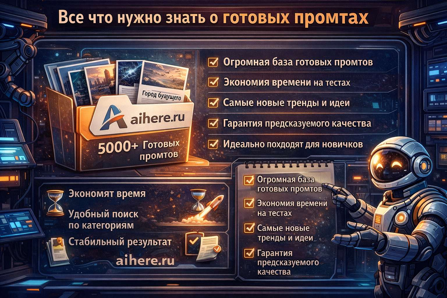 Все, что нужно знать о готовых промтах