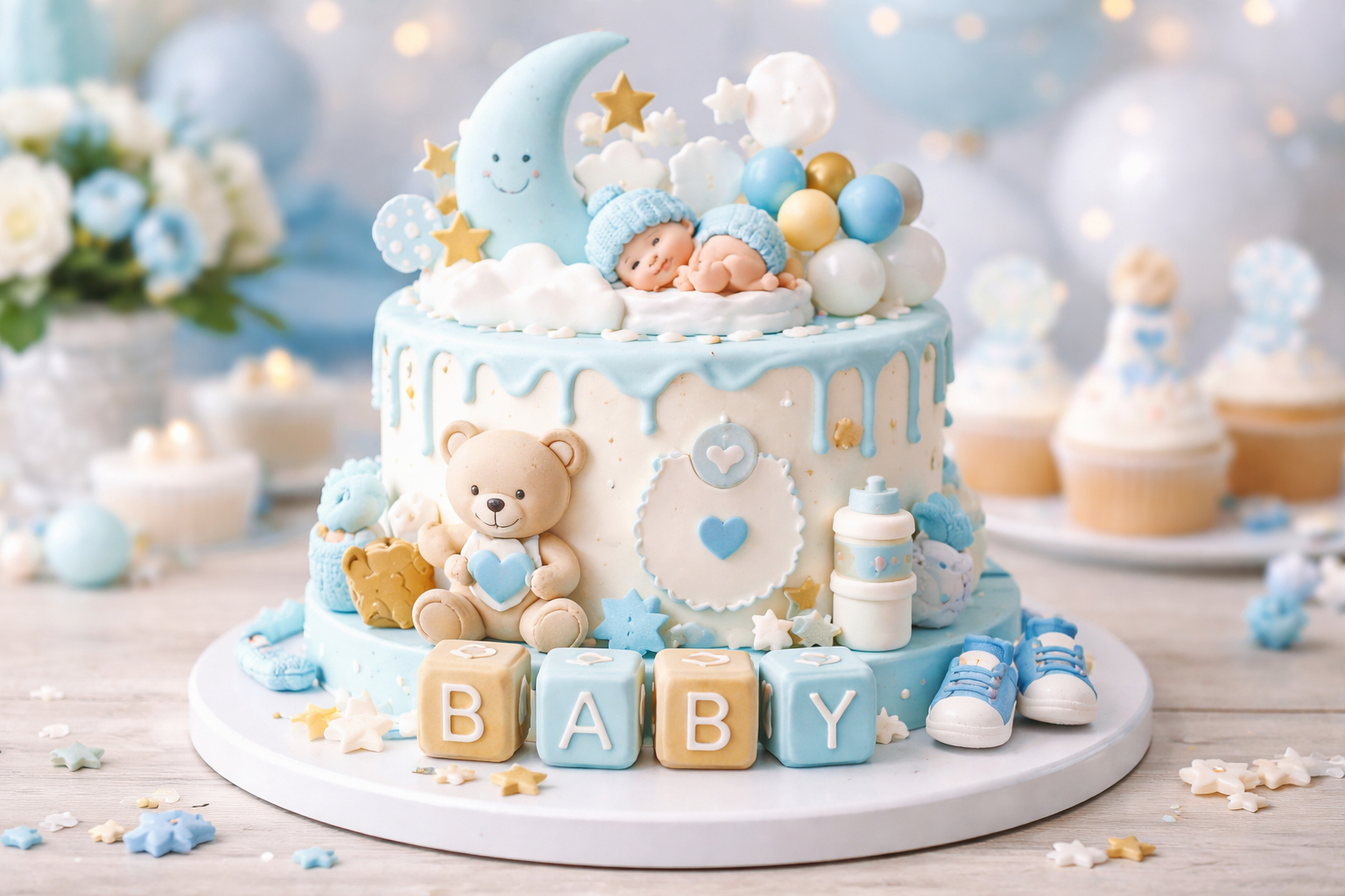 Детские торты на определение пола