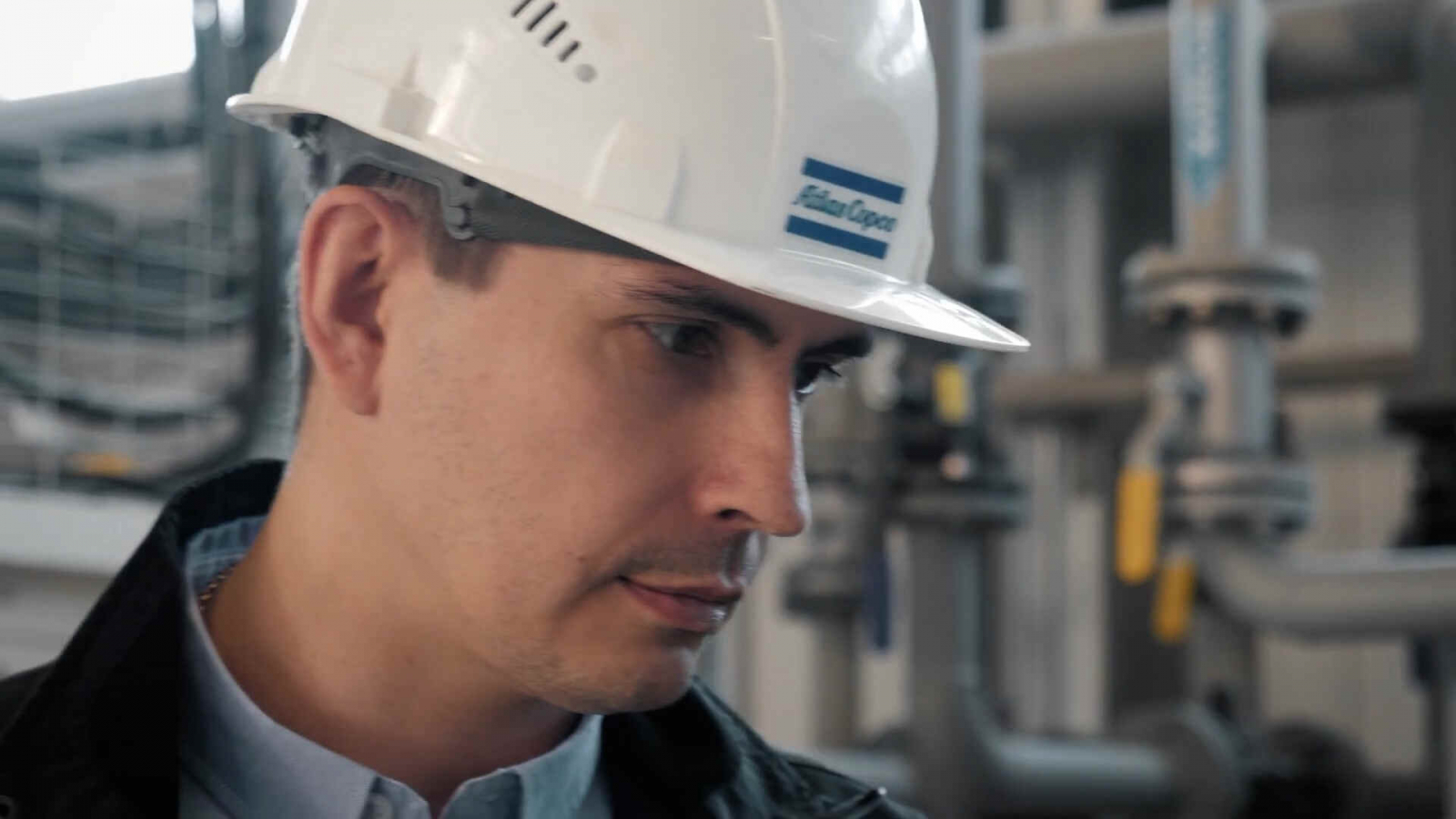 Видеопродакшн для бизнеса: съемка производственного кейса Atlas Copco на предприятии