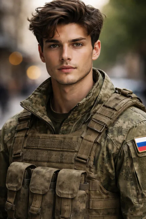 Фото парня в военной форме