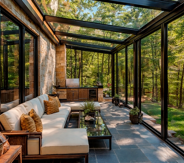 Пример веранды. Подробнее о проекте