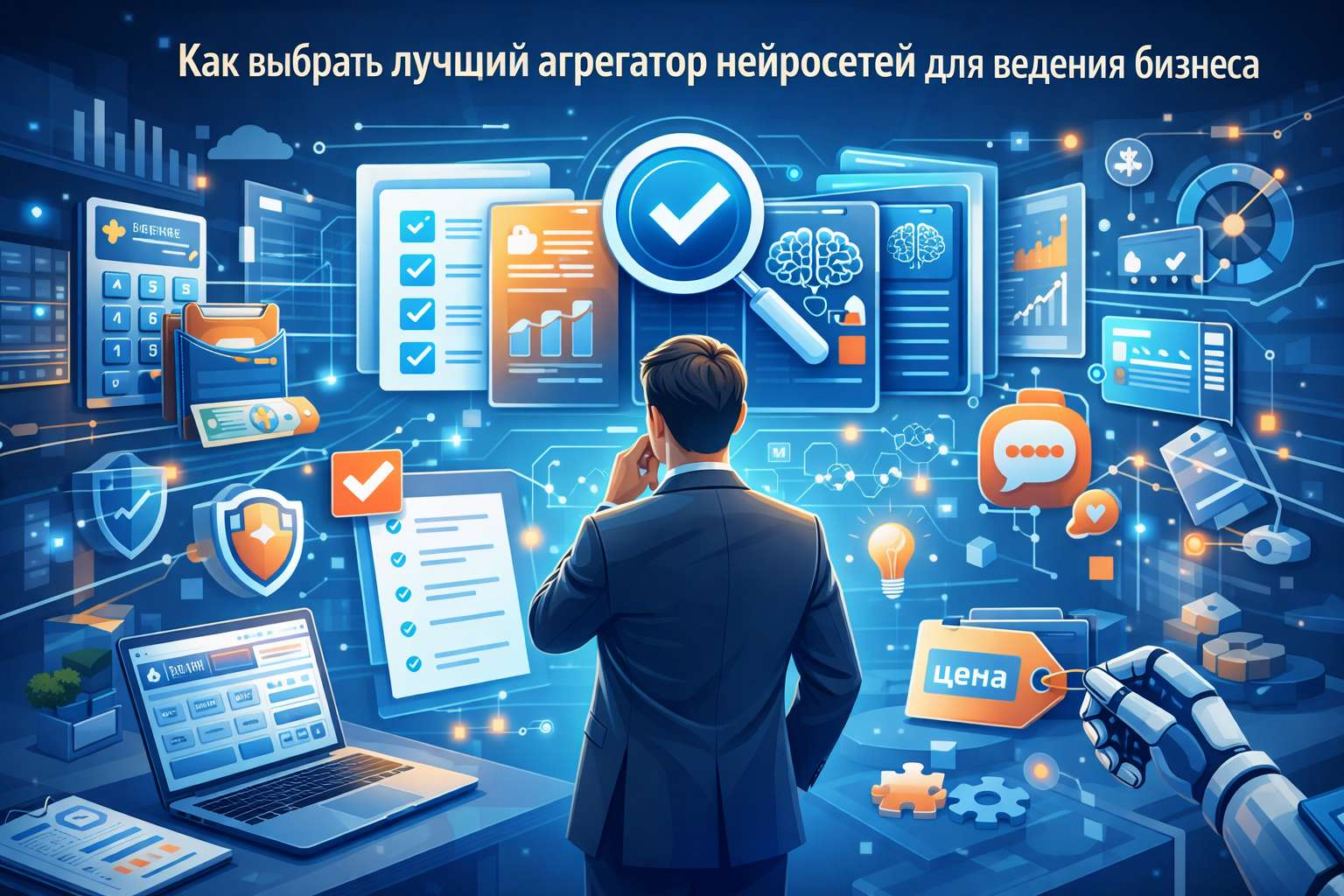 Как выбрать лучший агрегатор нейросетей для ведения бизнеса