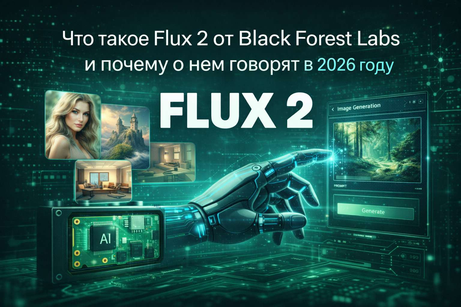 Что такое Flux 2 от Black Forest Labs и почему о нем говорят в 2026 году