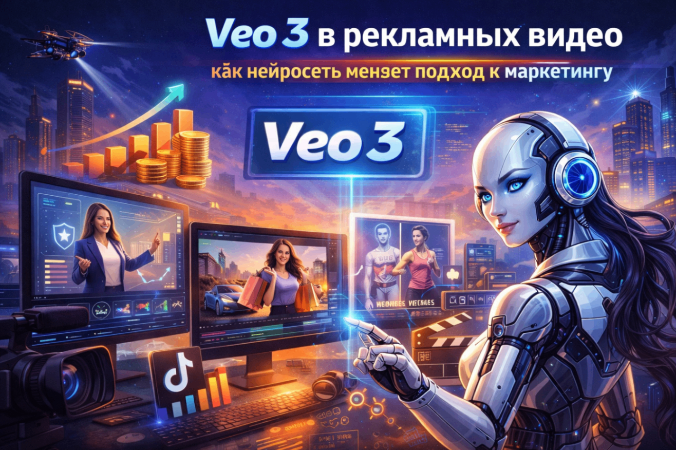Veo 3 в рекламных видео - как нейросеть меняет подход к маркетингу