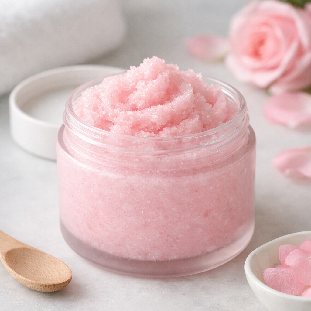 Д-пантенол в скрабе для тела