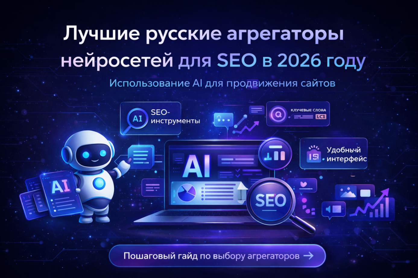 👉Начать с лучшего SEO агрегатора нейросетей бесплатно