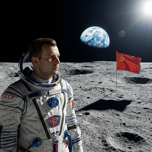 Сделать ИИ-открытку на день космонавтики очень просто!