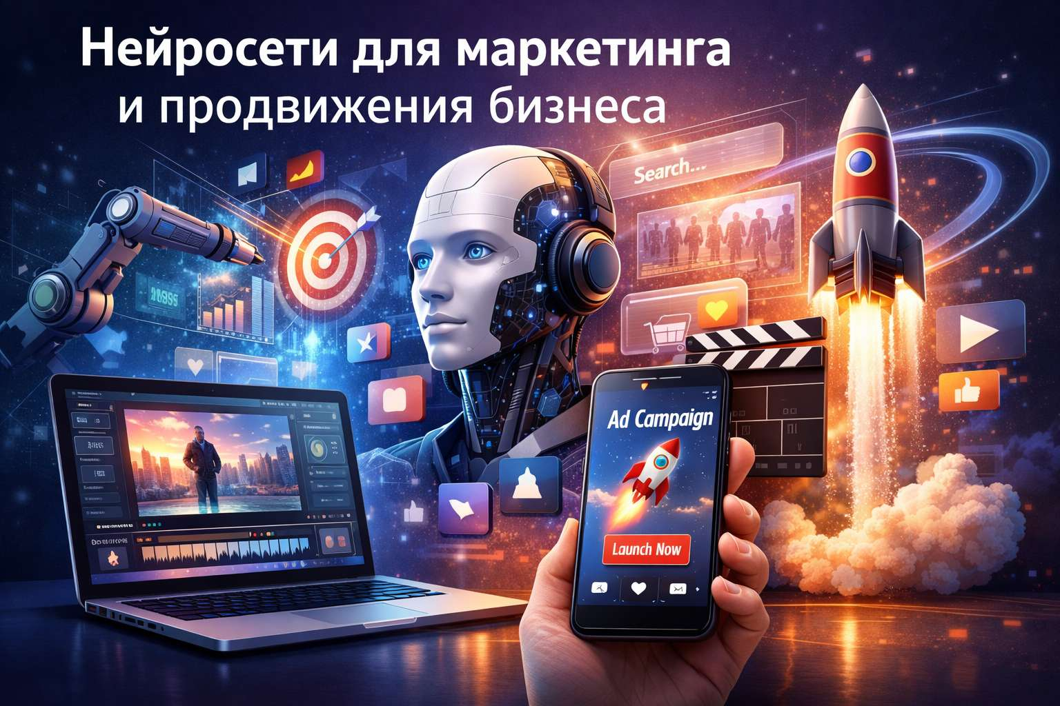 Нейросети для маркетинга и продвижения бизнеса