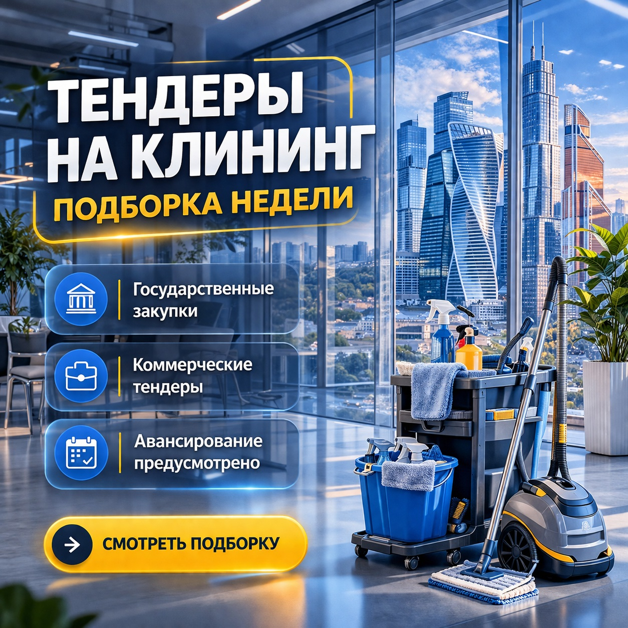 Тендеры клининг ТЕНДЕРКАПИТАЛ