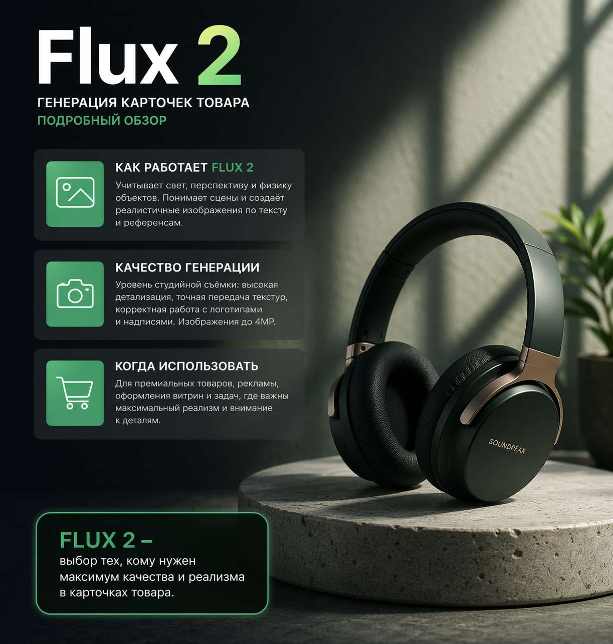 Flux 2 генерация карточек товара