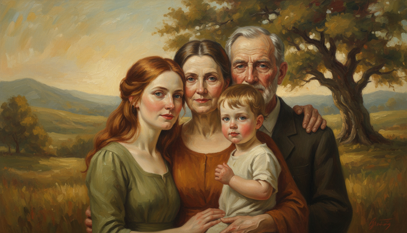 Нейросеть для создания семейного фото