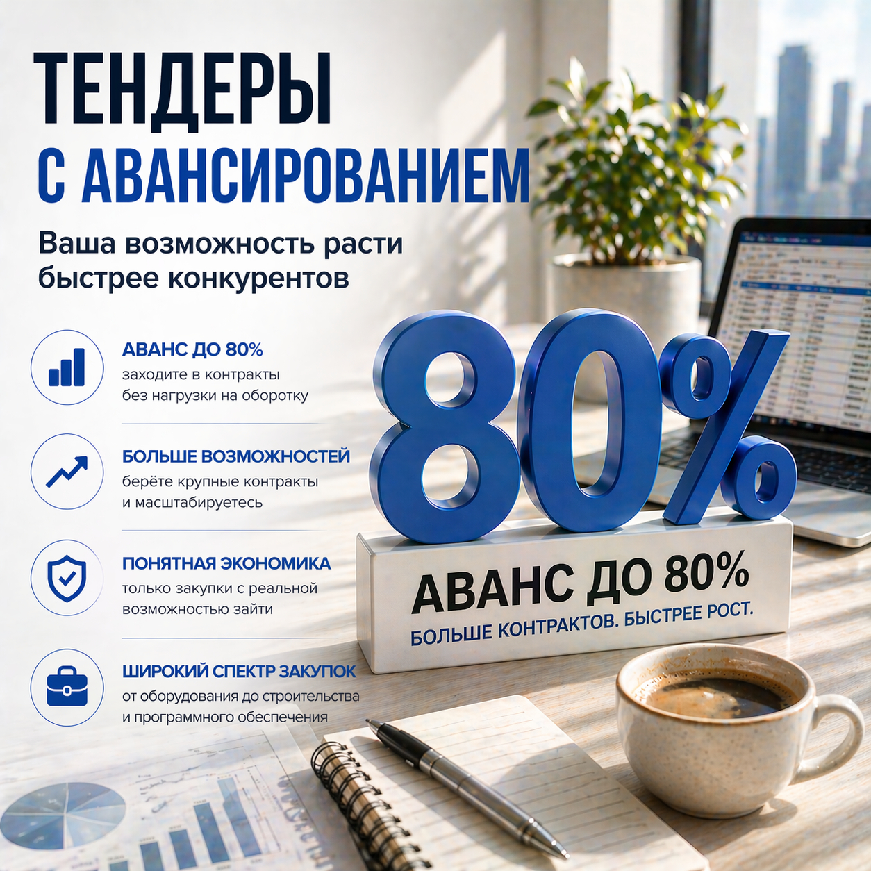 Тендеры с авансом ТЕНДЕРКАПИТАЛ