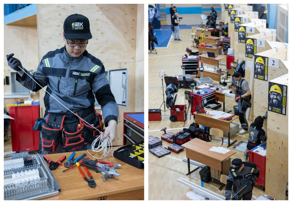 Второй полуфинал Чемпионата электриков IEK в Казани