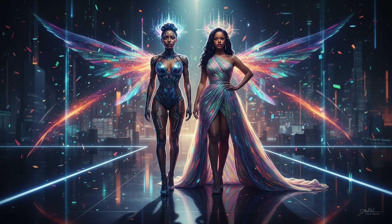 Фото со знаменитостью ИИ