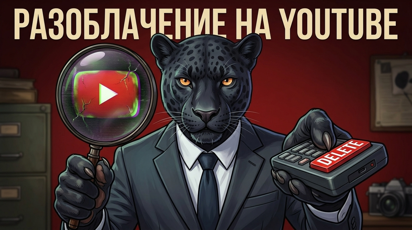 Разоблачение на YouTube: как удалить видео с чёрным PR о компании | Pantera Digital — агентство по управлению цифровой репутацией и удалению информации.