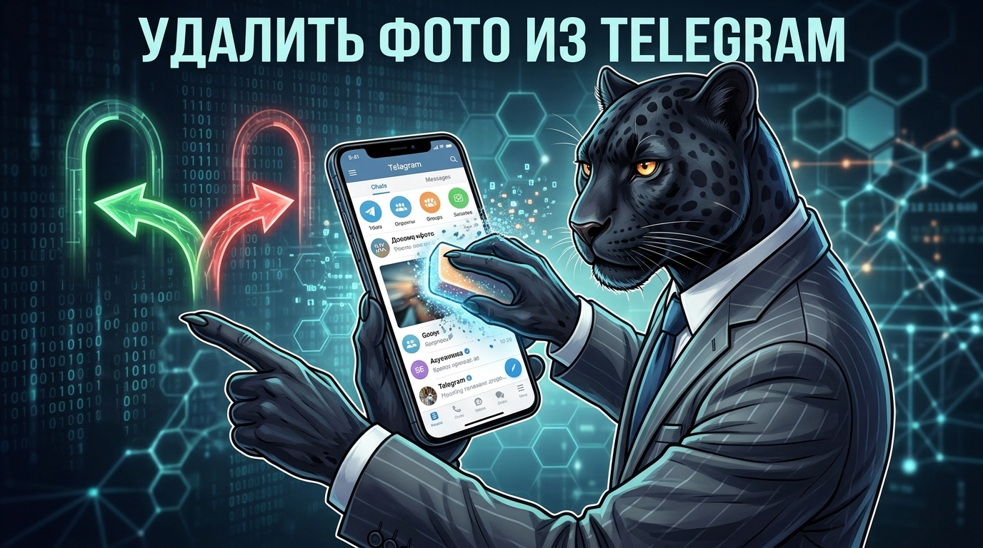Удалить фото из Telegram: два пути и шаблон обращения | Пантера Диджитал — агентство по управлению цифровой репутацией и удалению информации.