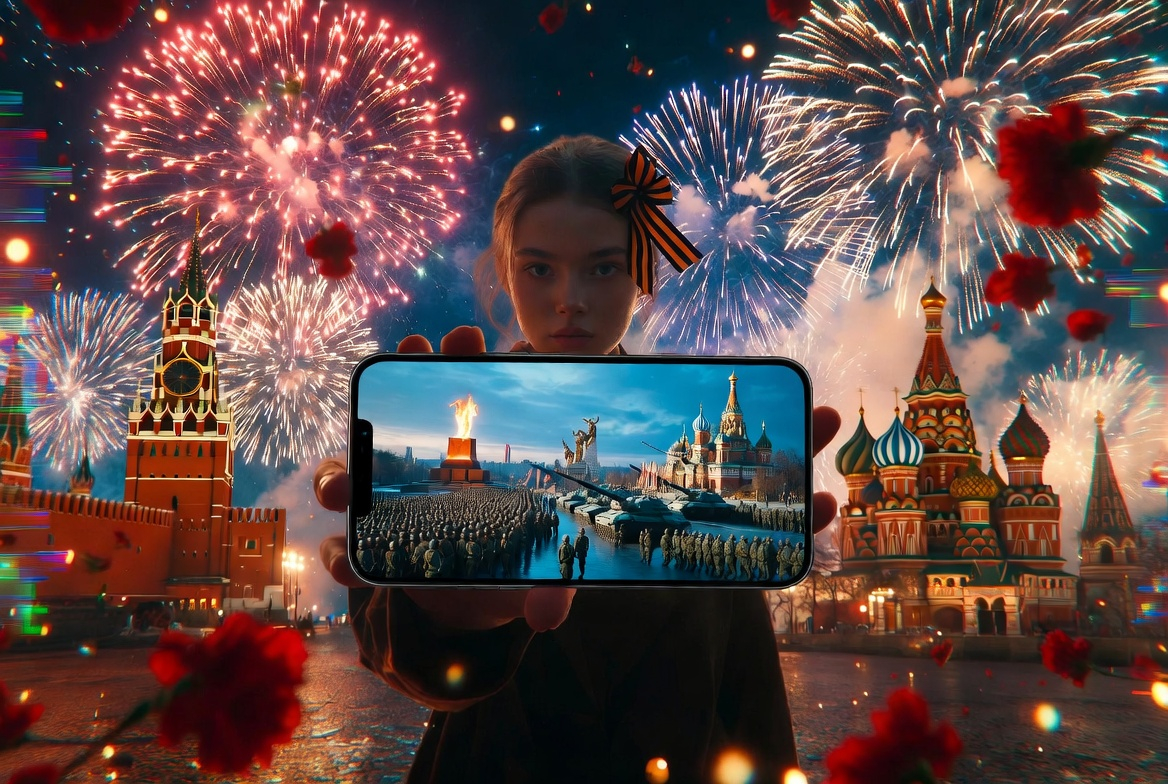 Фото на 9 мая с ИИ