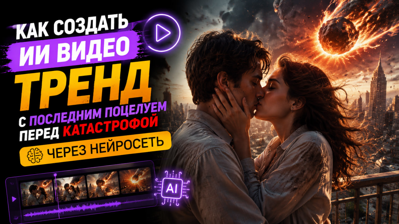 Тренд с поцелуем перед апокалипсисом