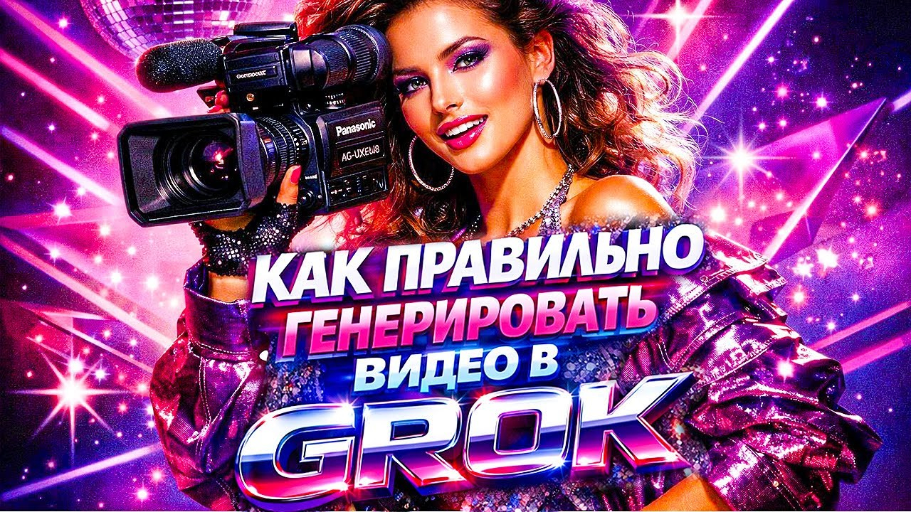 Нейросеть GROK для генерации видео: как создавать ролики для разных задач и писать точные промты
