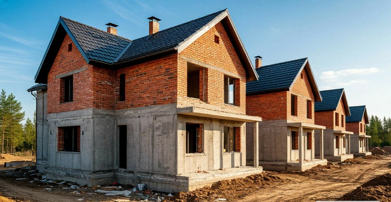 Строительство частных домов под ключ в Уфе и пригороде