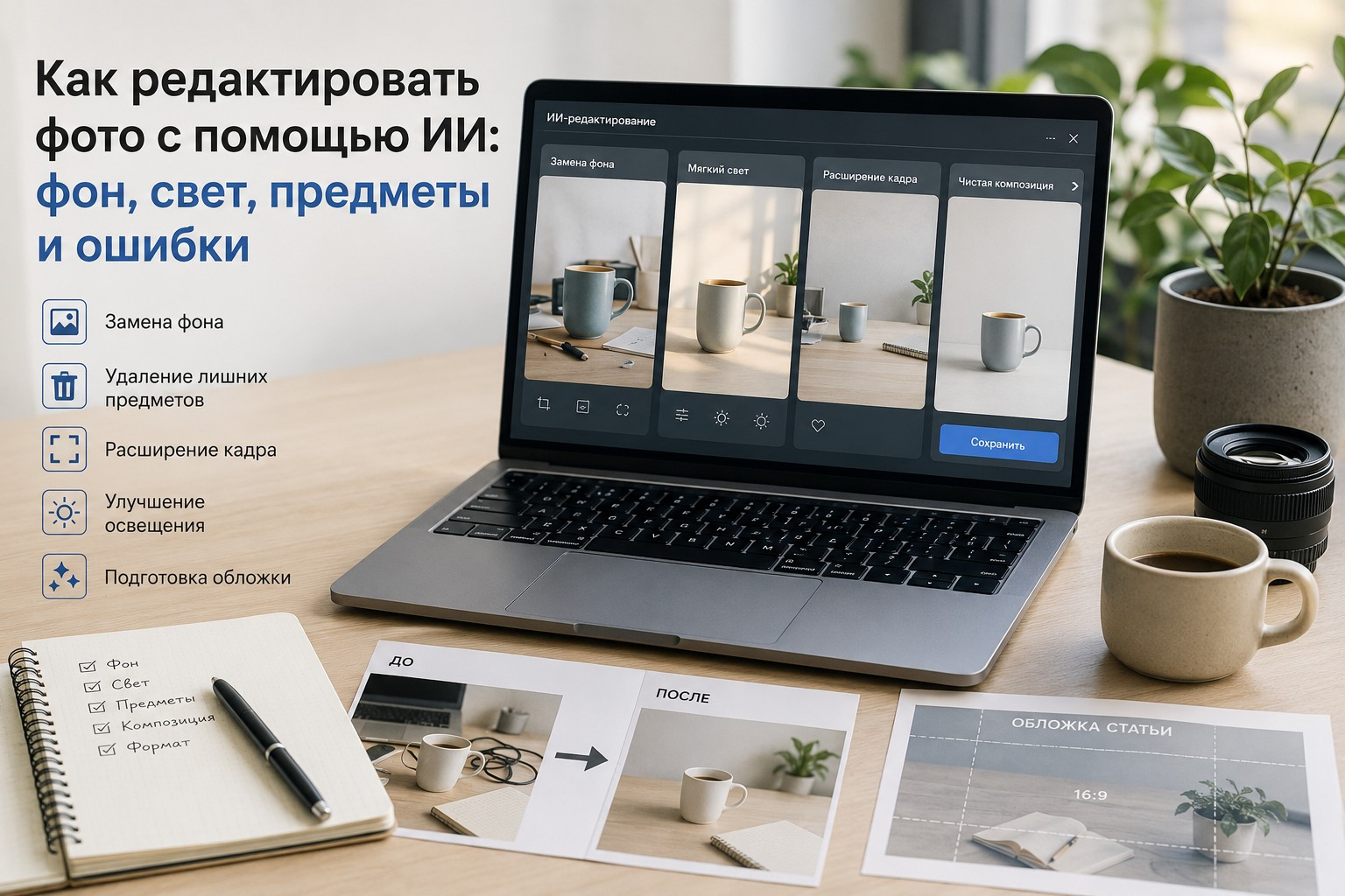 Как редактировать фото с помощью ИИ
