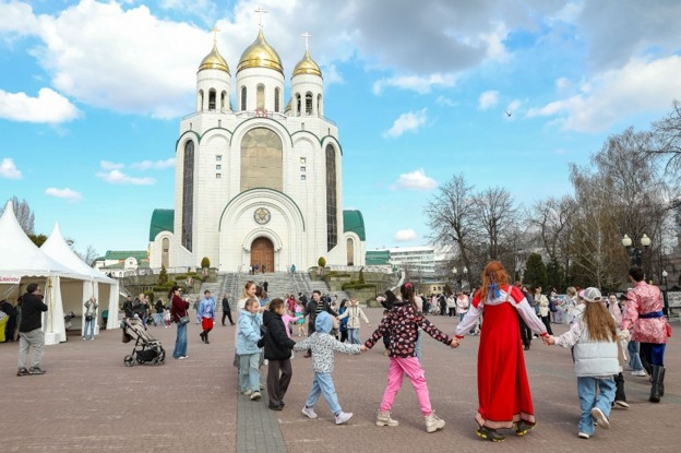 «Пасхальная неделя» — серия событий, которые прошли на нескольких городских площадках и собрали тысячи гостей.