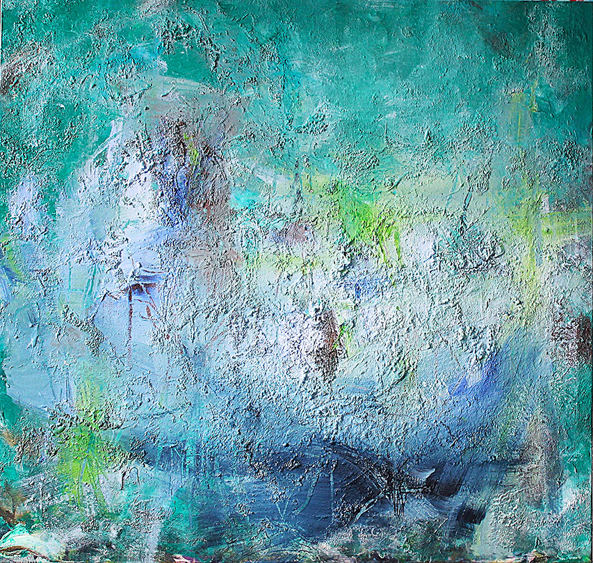 Николай Грицанчук, «Abstract painting», 95х90х2см, акрил, холст