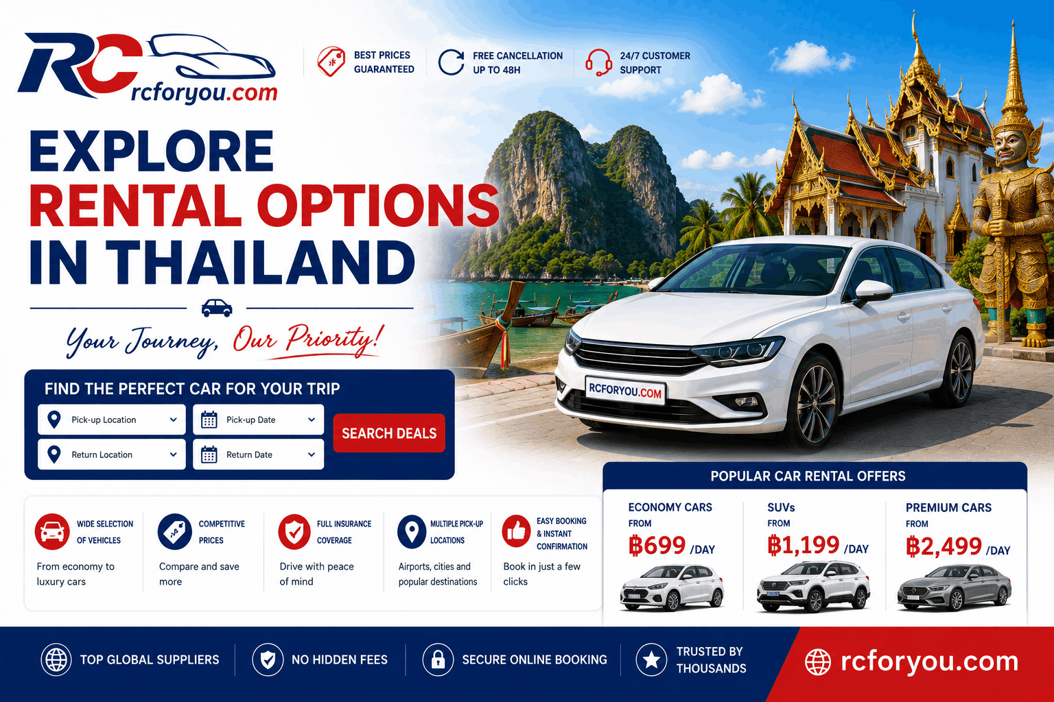 Car Rental in Thailand