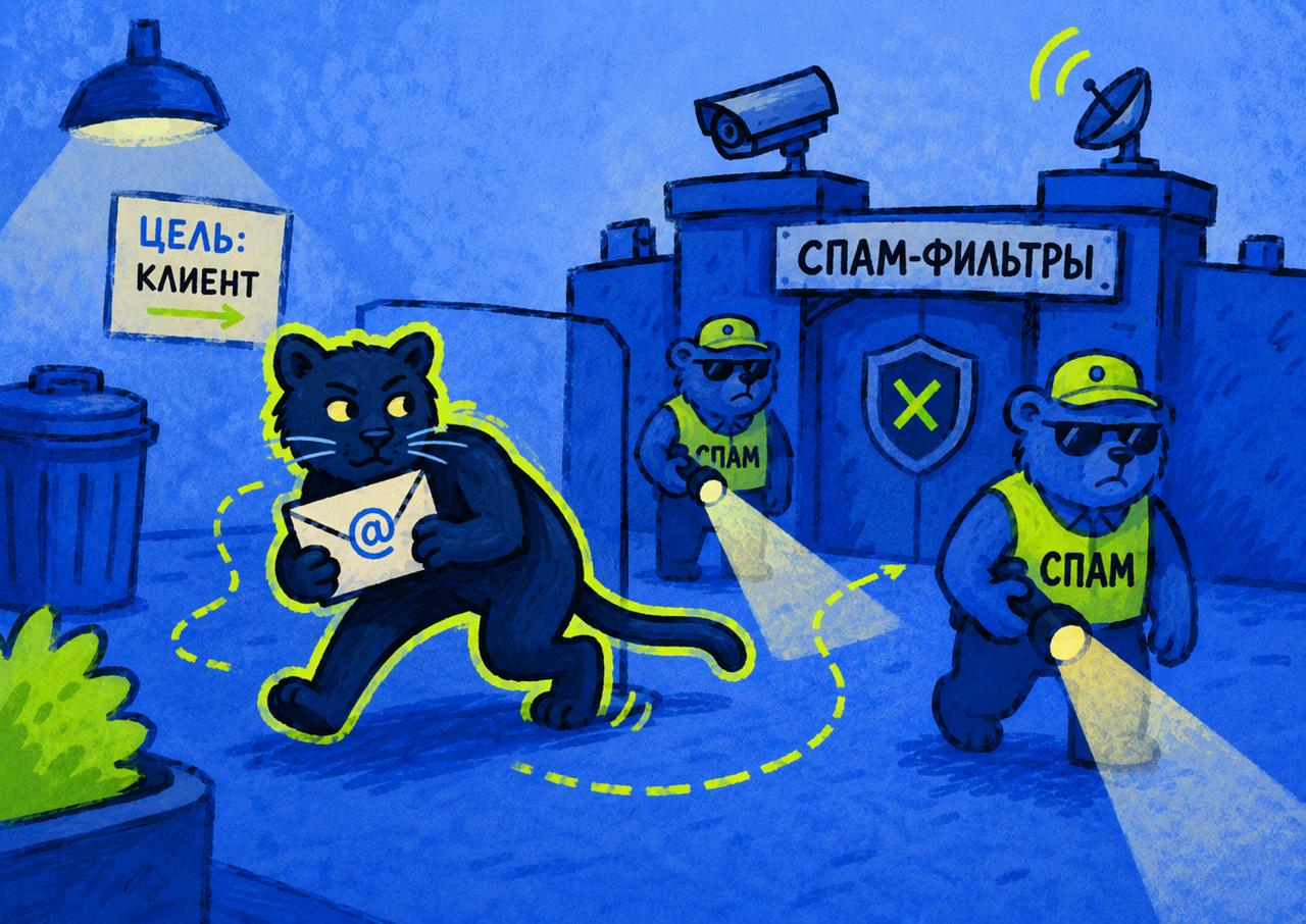 Письмо хочет во входящие, но спам-фильтр тоже не дремлет