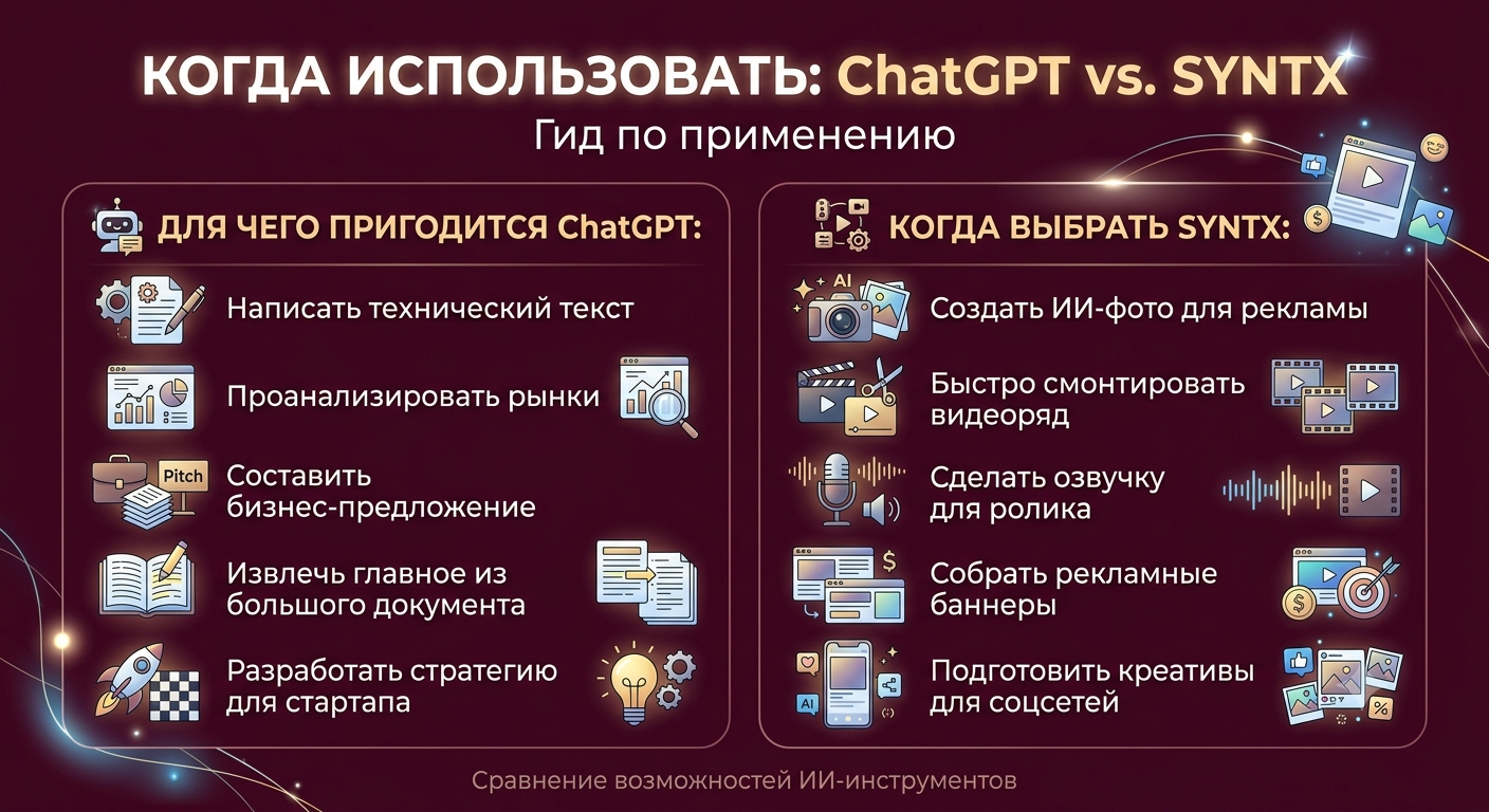 Коротко о том, где применять отдельную ИИ-модель, а где агрегатор. Как видите, какой ИИ лучше, зависит от ваших задач