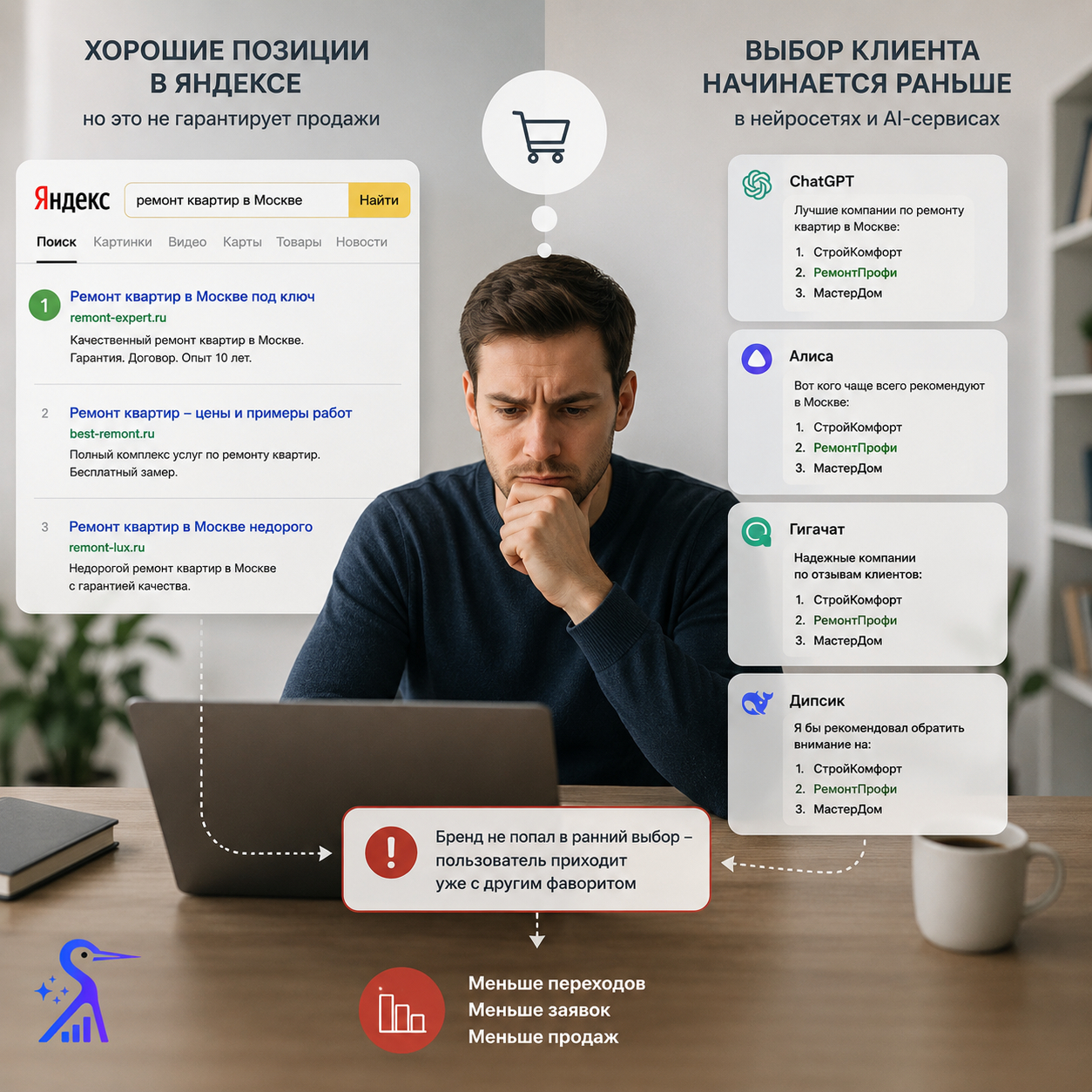 GeoAist — платформа инструментов для комплексного продвижения в ответах ИИ/нейросетей на автопилоте, GEO/AEO-оптимизации и мониторинга присутствия бренда в поиске и нейросетях