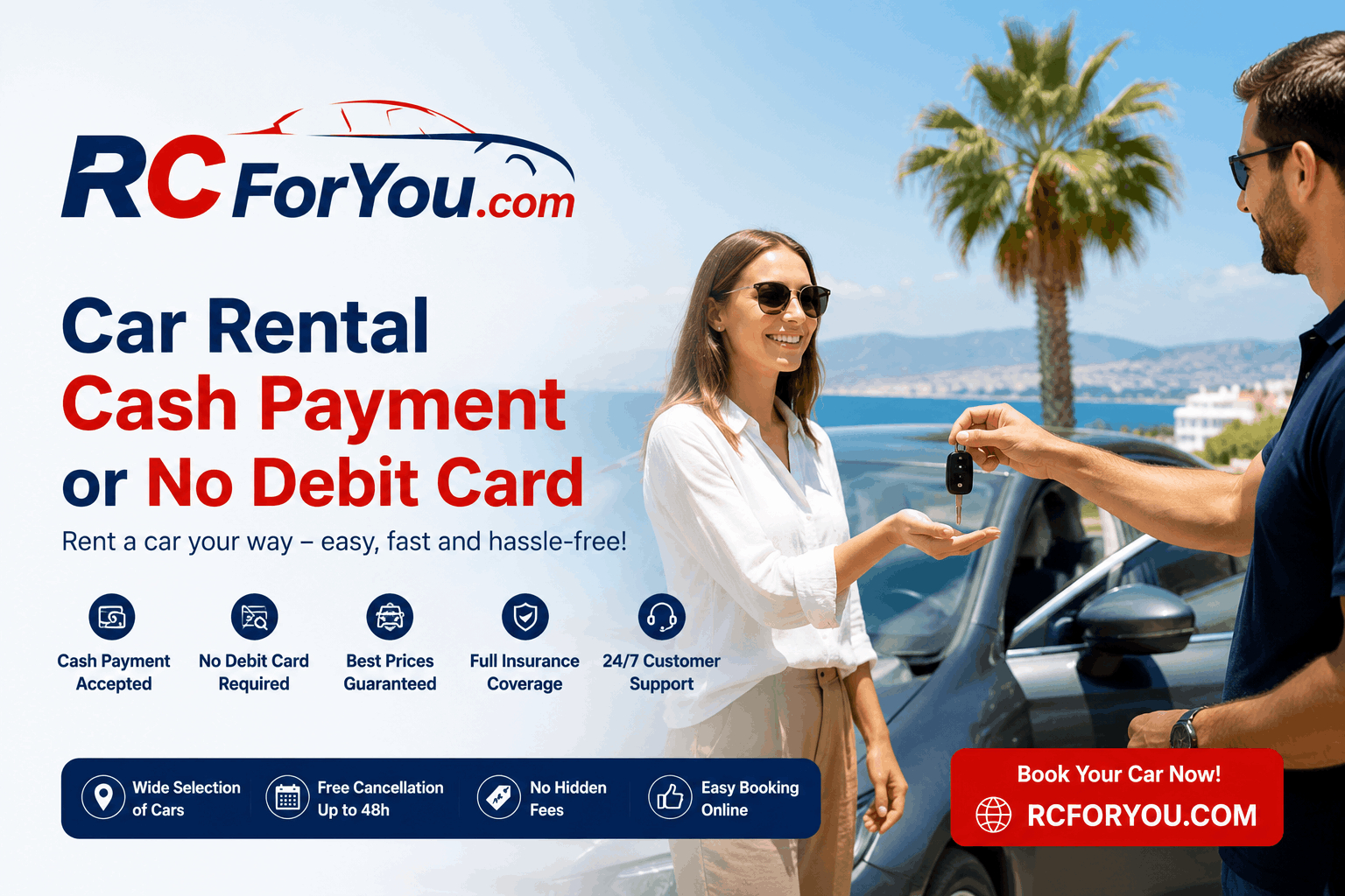 Car Rental no debit card