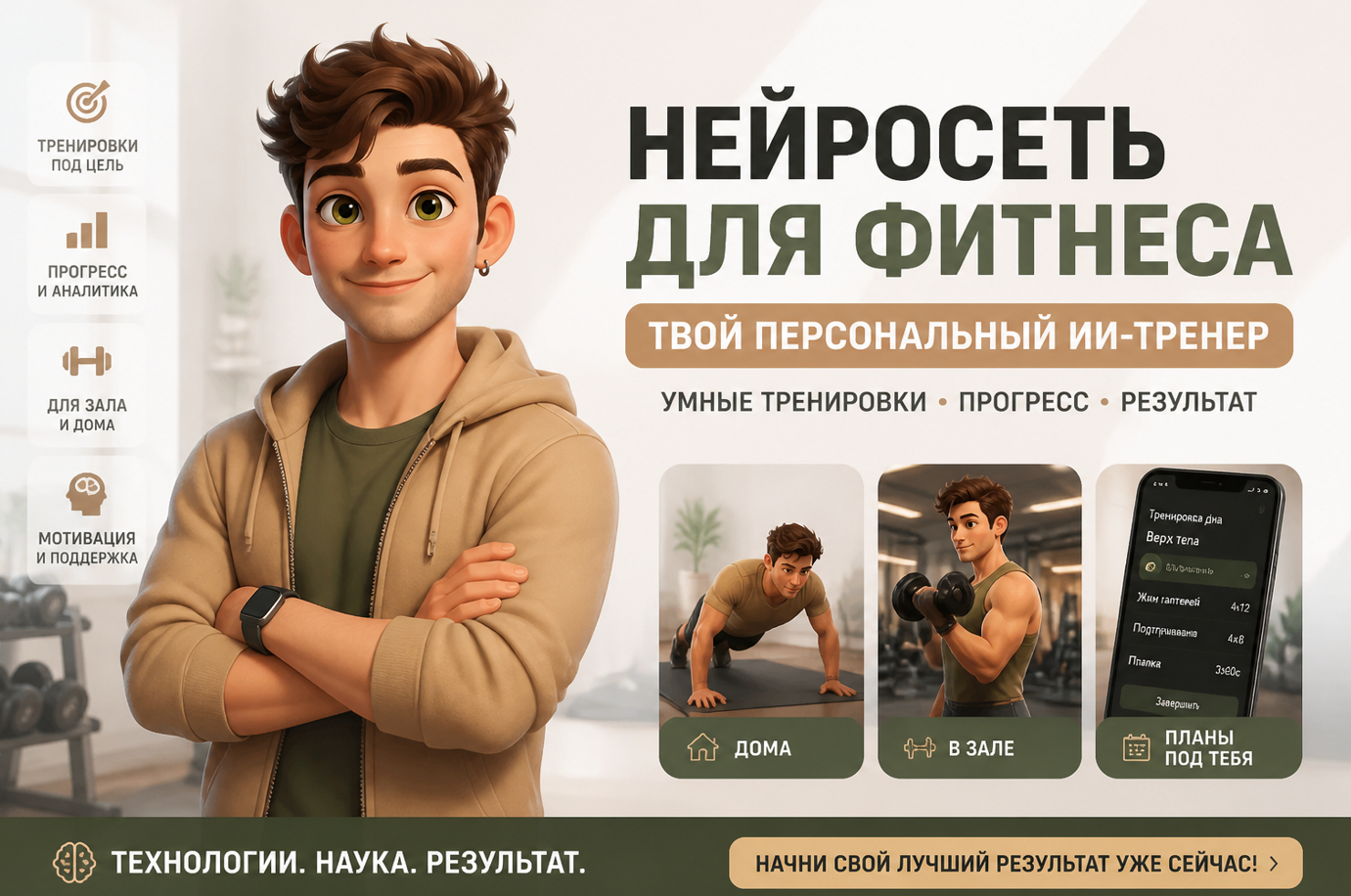 Онлайн фитнес-тренер